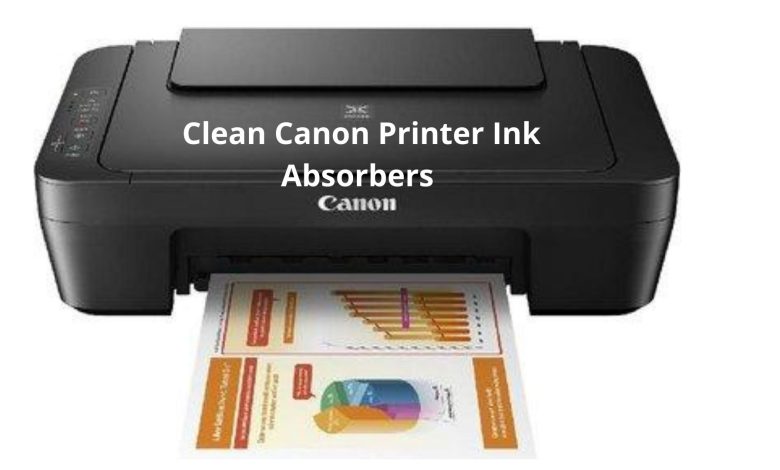 Clean Canon Printer Ink Absorbers