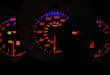 Dashboard warning Lights on the dashboard