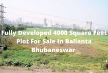 Fully Developed 4000 Square Feet Plot For Sale In Balianta Bhubaneswar