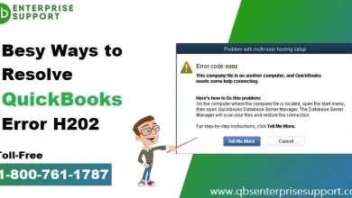 Troubleshoot QuickBooks Error H202