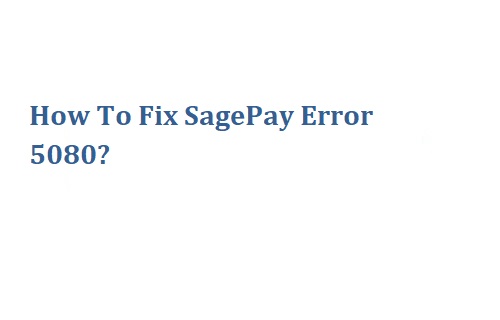 SagePay Error 5080