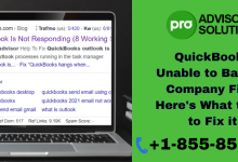 QuickBooks Unable to Backup Company File Here's What to Do to Fix it