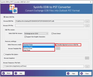 Convert Exchange Database to PST