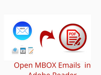 Open MBOX Emails in Adobe Reader