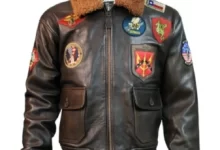 Top-Gun-Official-Signature-Series-Brown-Jacket