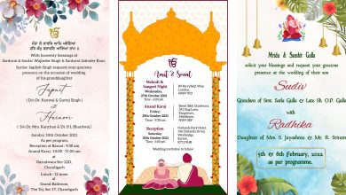 sikh wedding invitation card