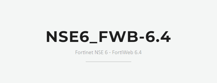 NSE6_FWB-6.4 exam dumps