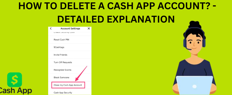 How to delete a cash app account