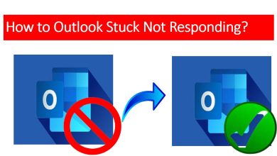 Outlook Stuck Not Responding Issue