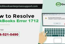 QuickBooks error code 1712