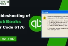 QuickBooks error code 6176