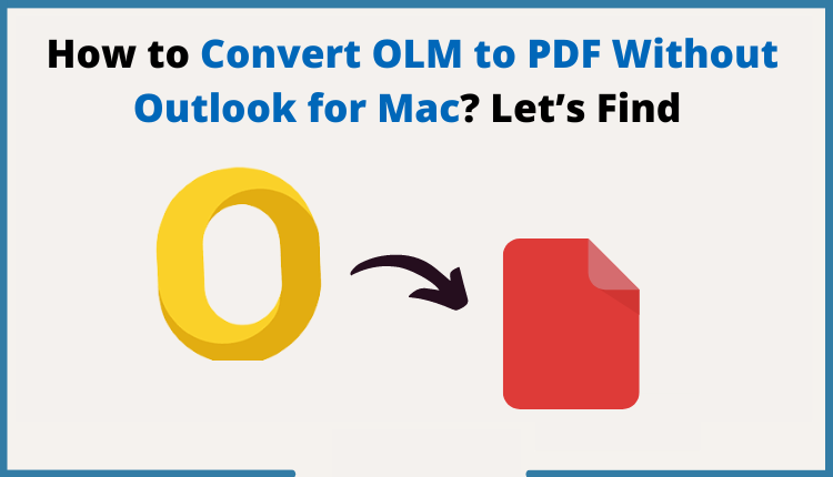 Convert OLM to PDF
