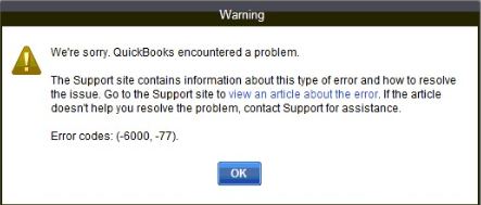 QB data files using some troubleshooting methods for the error code 6000 77 in QuickBooks you may have encountered.