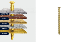 Self tapping masonry screws