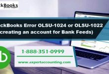 Fix QuickBooks Bank Feed Error OLSU 1024 or OLSU 1022