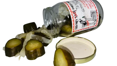 Harold's sweet pickles