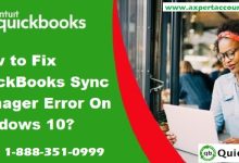 Fix Intuit QuickBooks Sync Manager Not Working Error