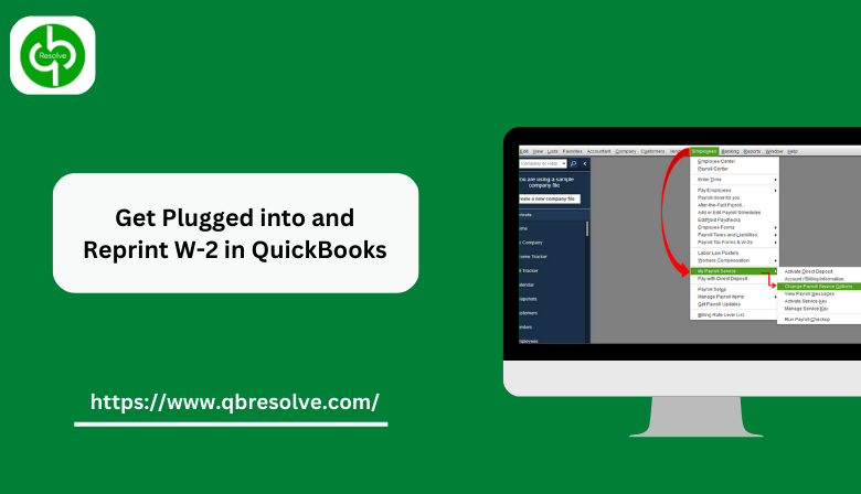 , the information on the W-2 is very important. Hence, reprint W-2 in QuickBooks.