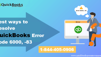 Troubleshooting Methods to Fix QuickBooks error 6000 83