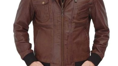 dark brown leather jacket mens